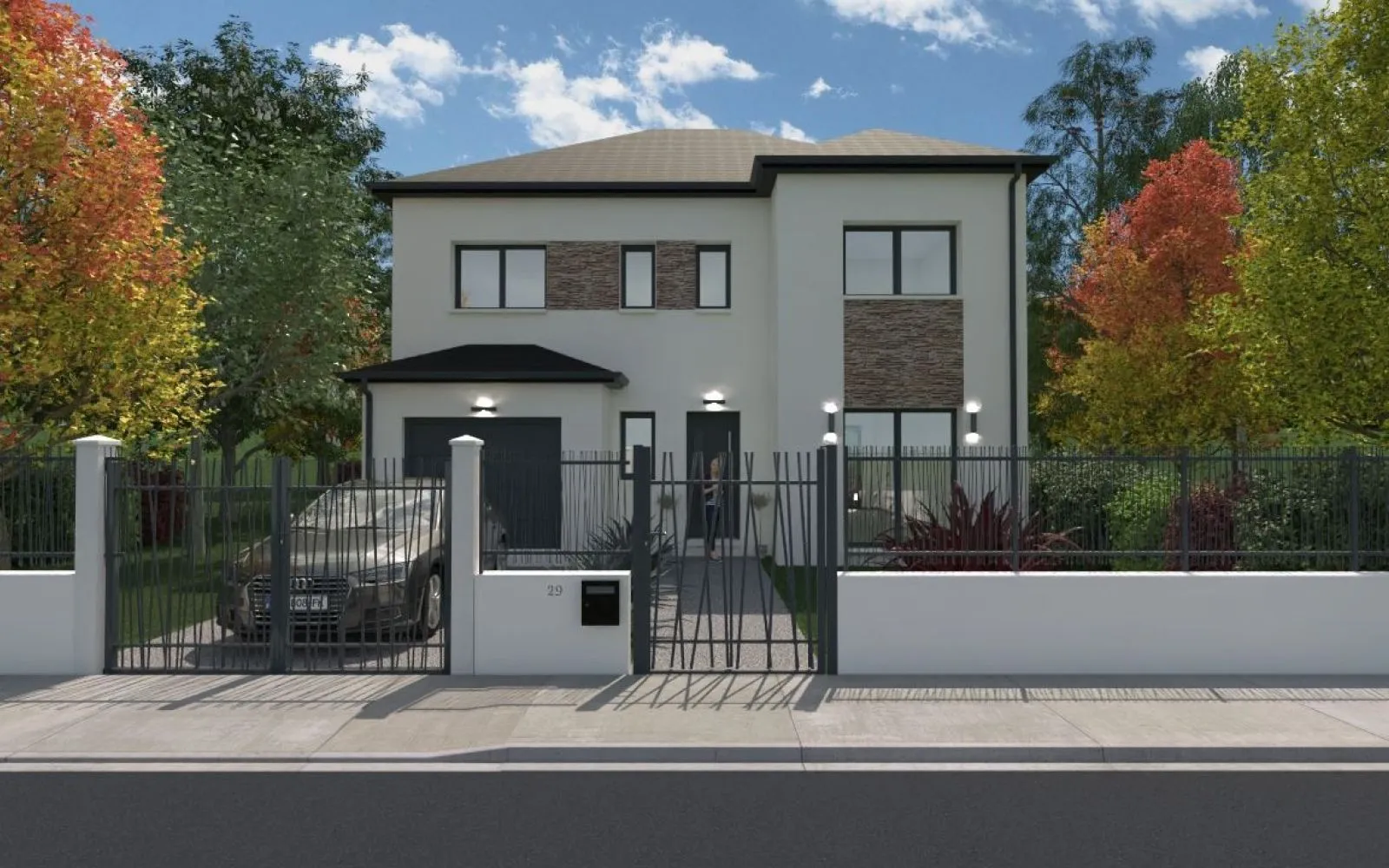Projet de construction d'une maison 125 m² avec terrain à CHAUMES-EN-BRIE (77) à Chaumes-en-Brie — photo 2