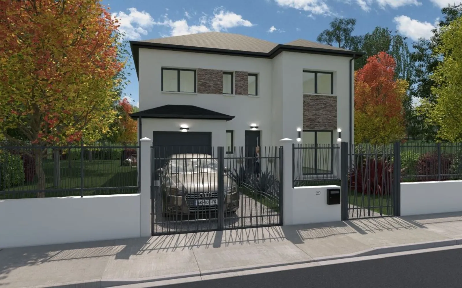 Projet de construction d'une maison 125 m² avec terrain à CHAUMES-EN-BRIE (77) à Chaumes-en-Brie — photo 3
