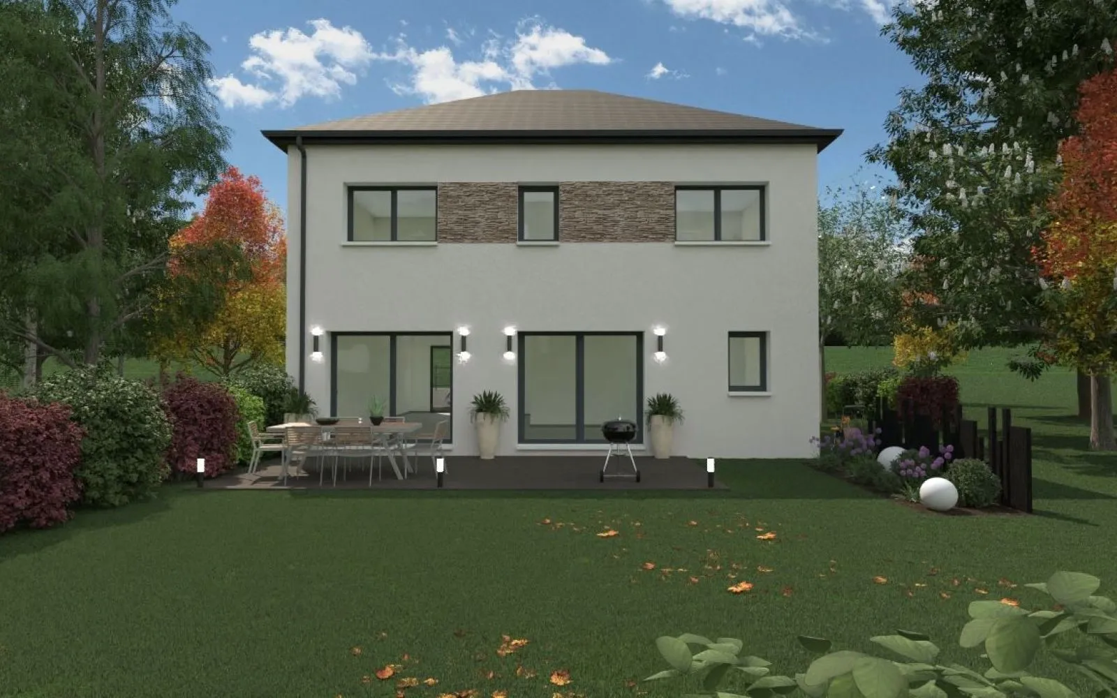Projet de construction d'une maison 125 m² avec terrain à CHAUMES-EN-BRIE (77) à Chaumes-en-Brie — photo 4
