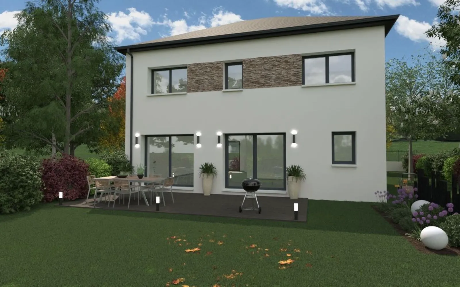 Projet de construction d'une maison 125 m² avec terrain à CHAUMES-EN-BRIE (77) à Chaumes-en-Brie — photo 5