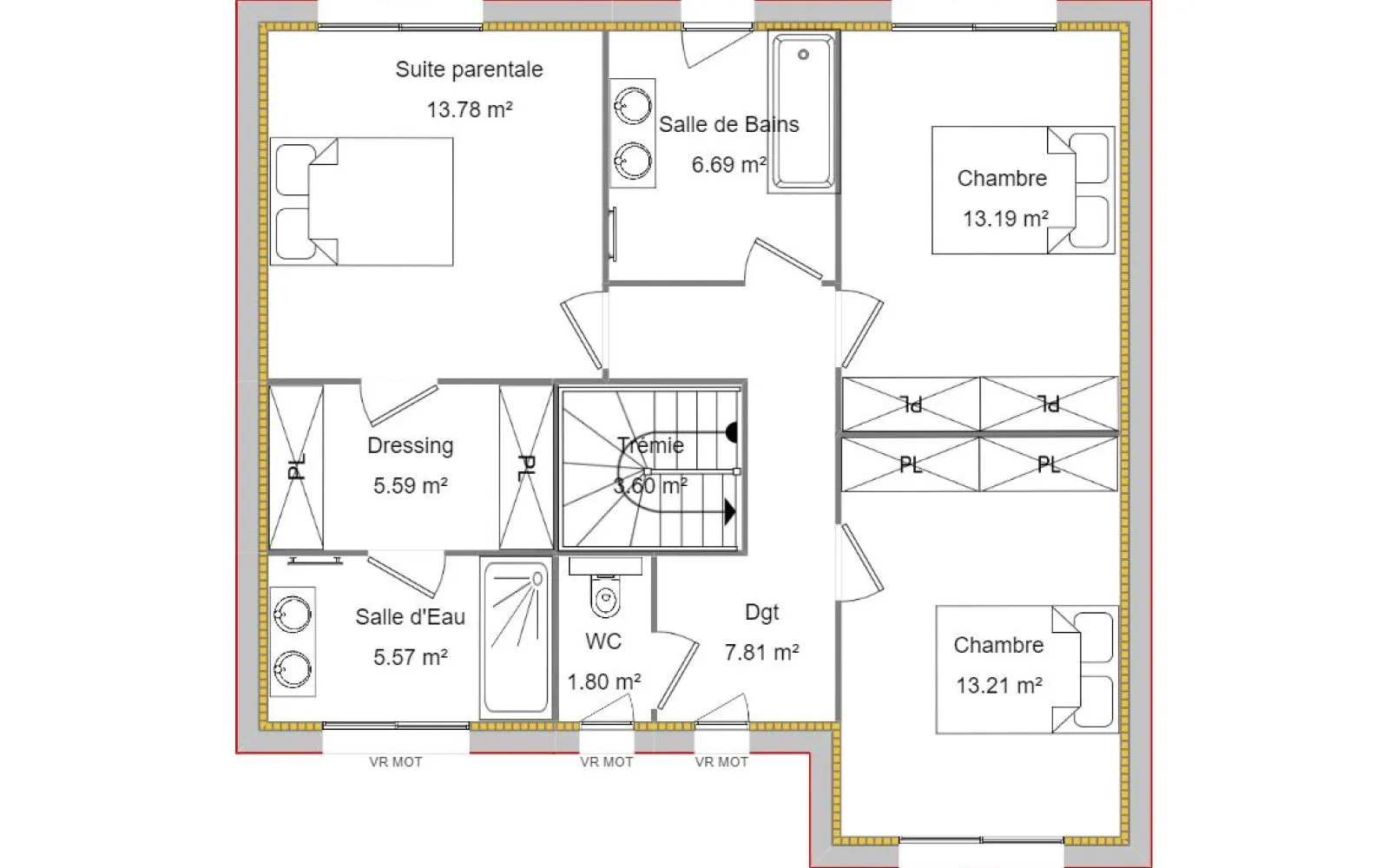 Projet de construction d'une maison 125 m² avec terrain à CHAUMES-EN-BRIE (77) à Chaumes-en-Brie — photo 7