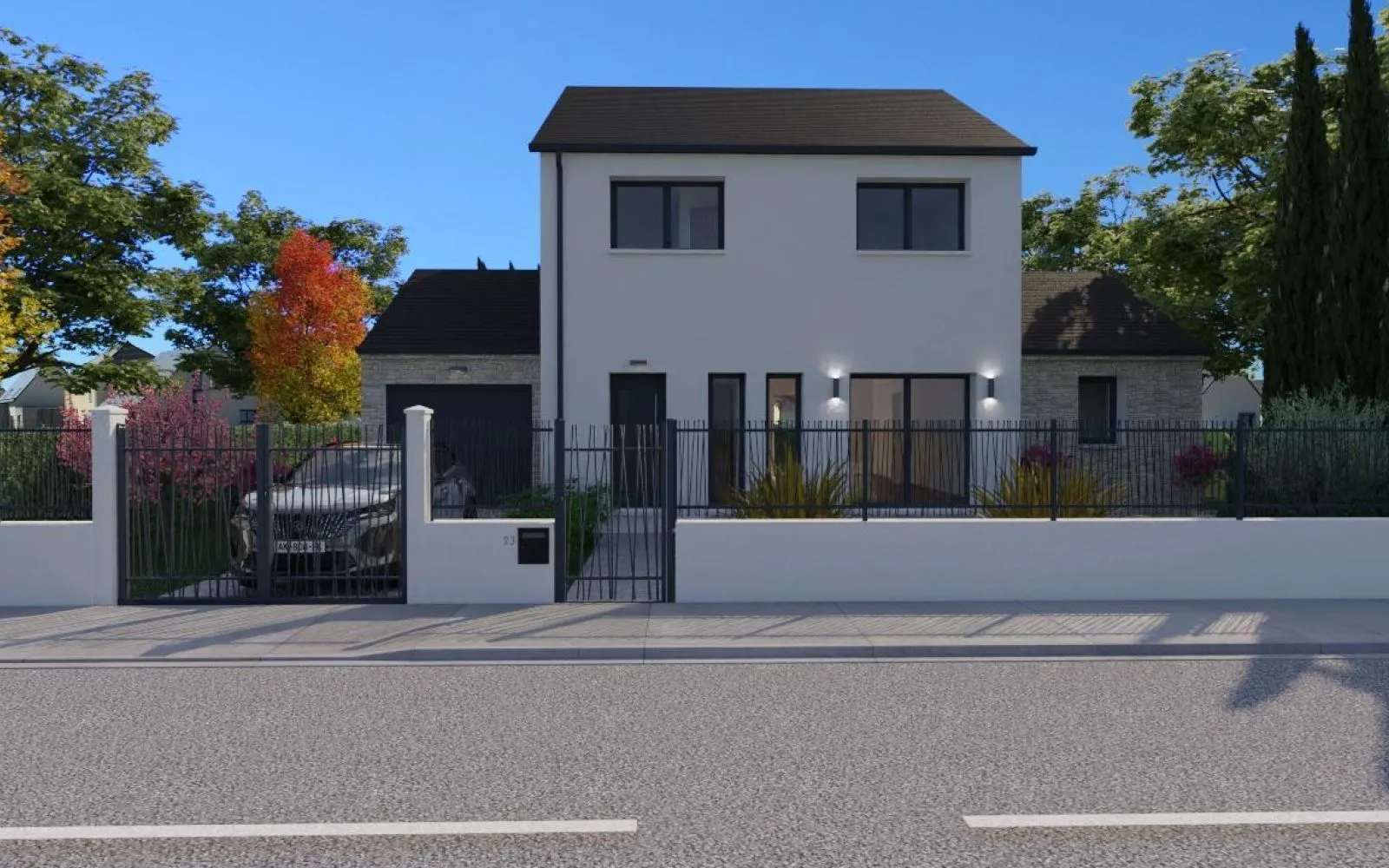 Projet de construction d'une maison 122 m² avec terrain à CHAUMES-EN-BRIE (77) à Chaumes-en-Brie — photo 2
