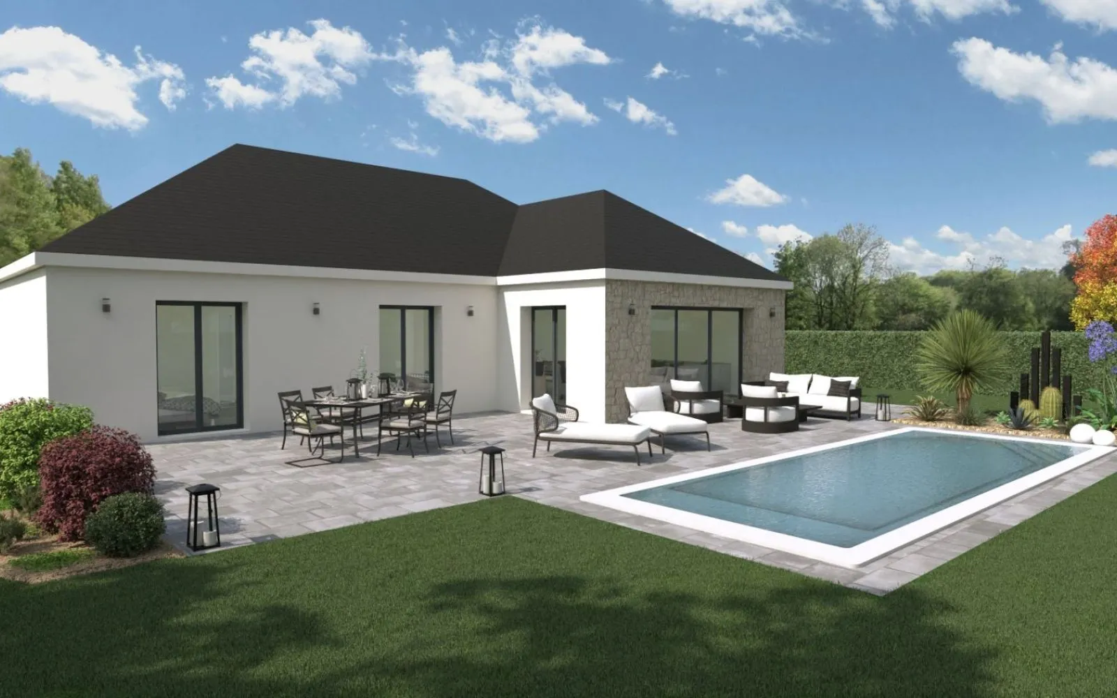 Projet de construction d'une maison 130 m² avec terrain à CELY (77) à Cély — photo 1