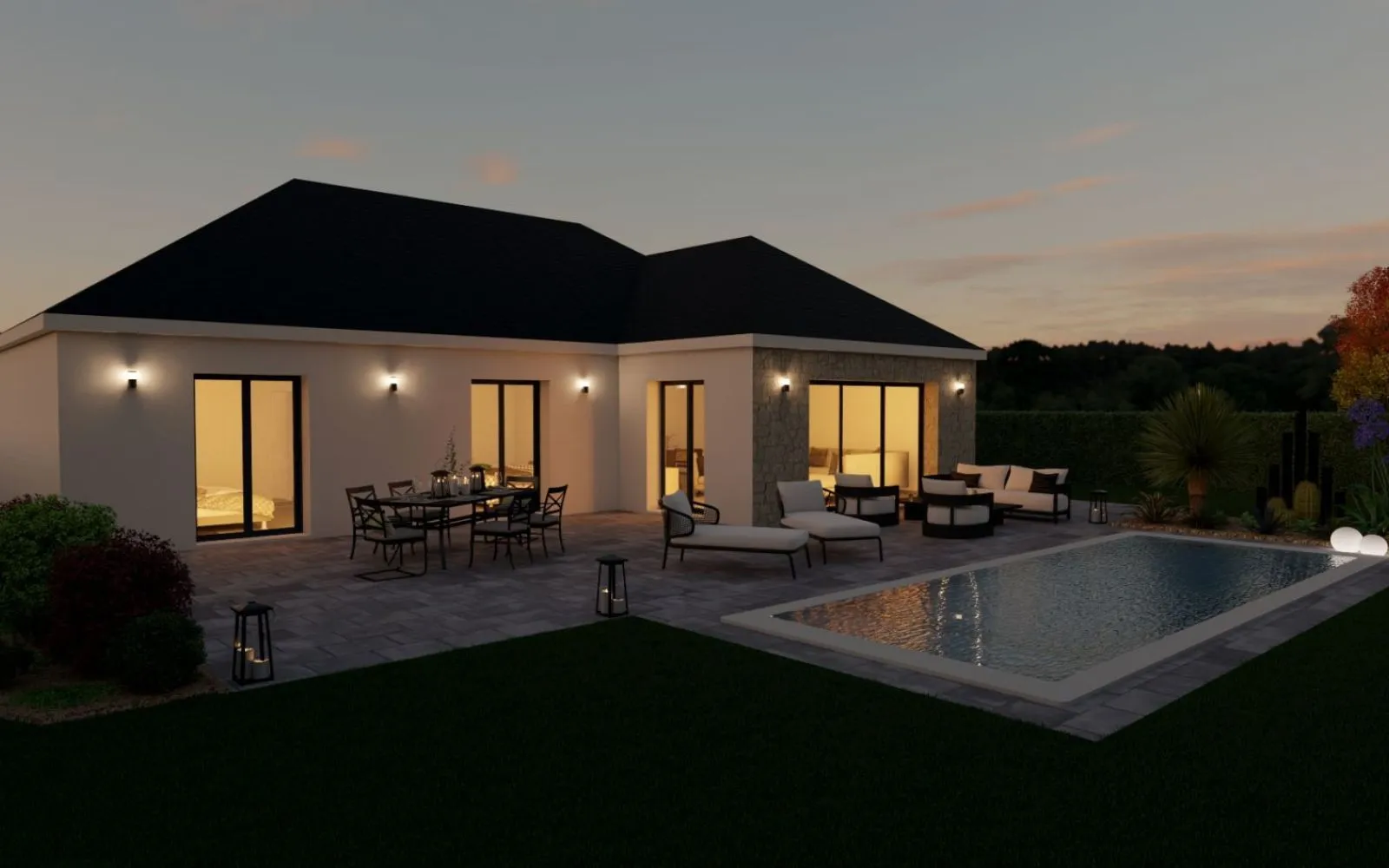 Projet de construction d'une maison 130 m² avec terrain à CELY (77) à Cély — photo 2