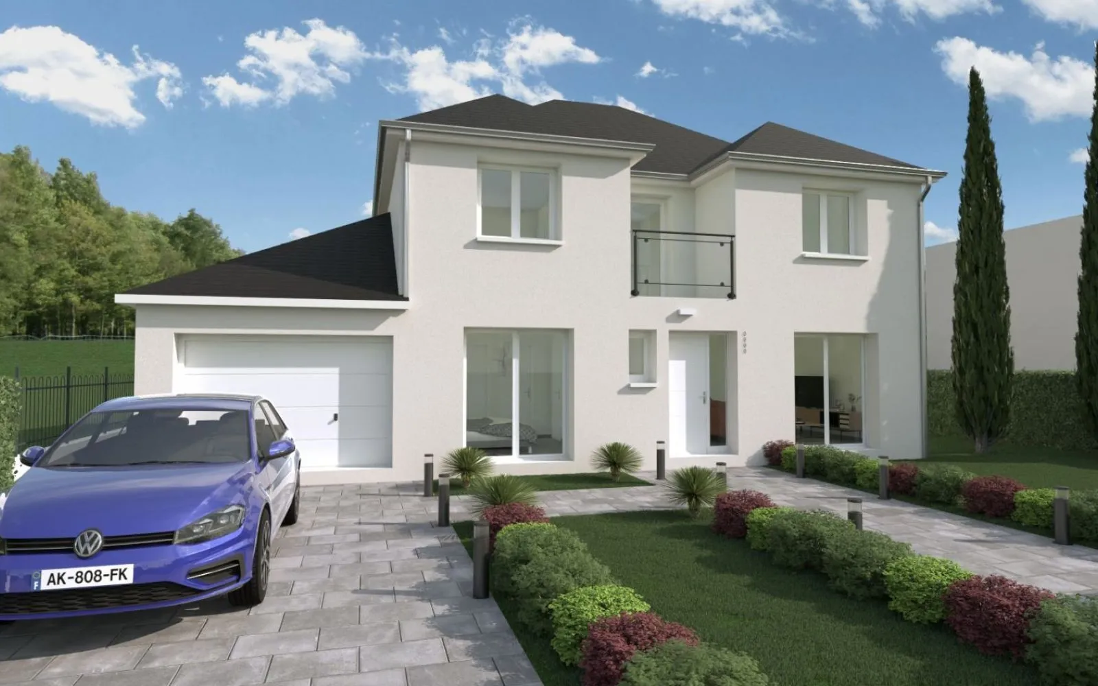 Projet de construction d'une maison 150 m² avec terrain à MOISENAY (77) à Moisenay — photo 2
