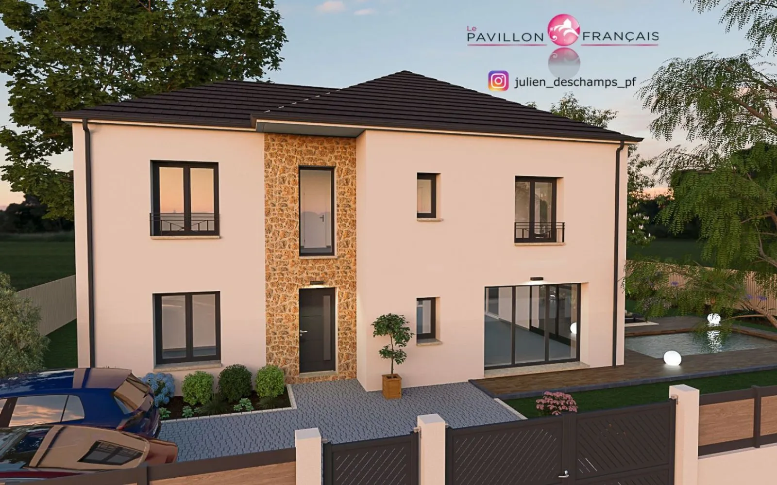 Projet de construction d'une maison 180 m² avec terrain à GUYANCOURT (78) à Guyancourt — photo 2