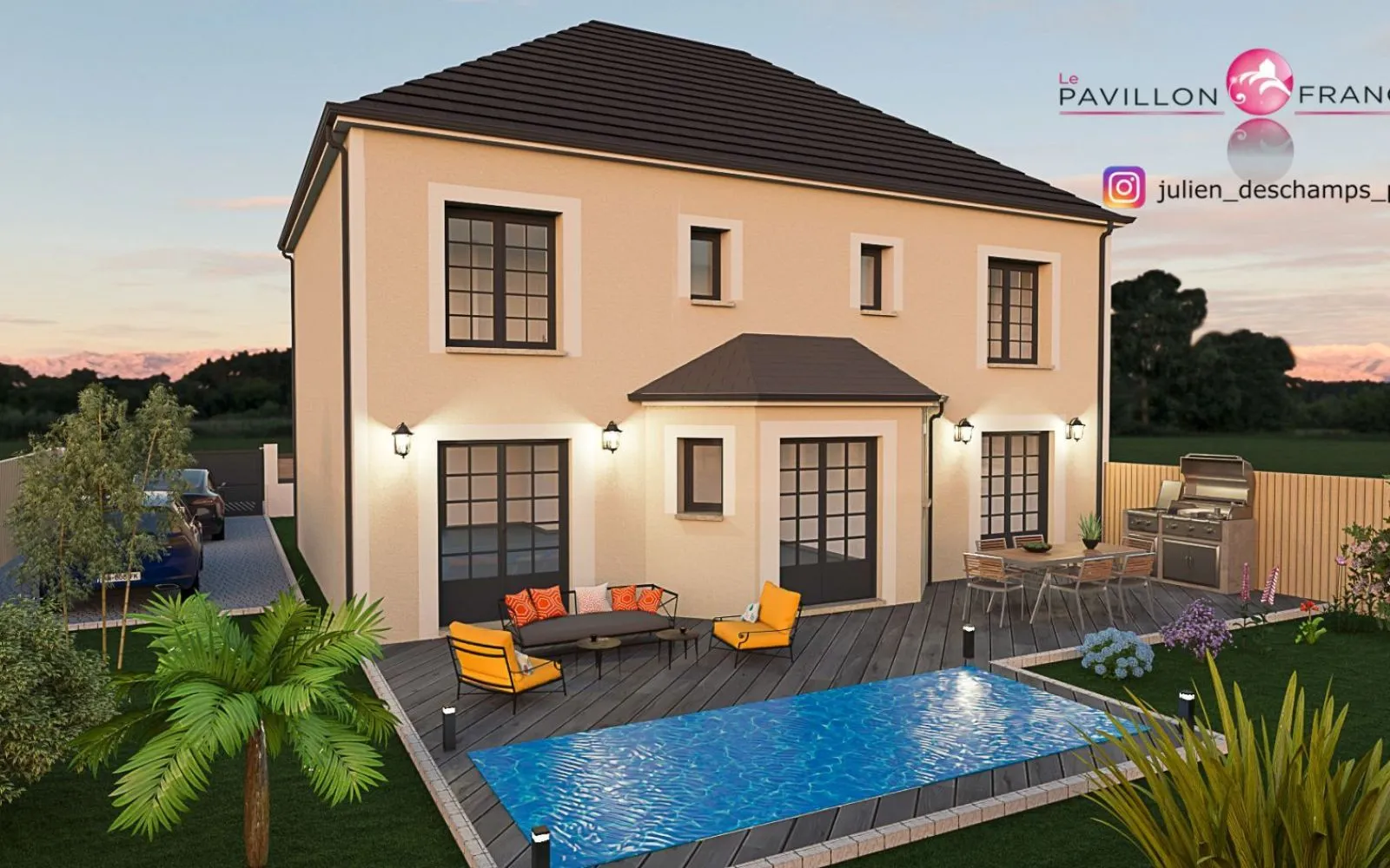 Projet de construction d'une maison 150 m² avec terrain à GARCHES (92) à Garches — photo 2
