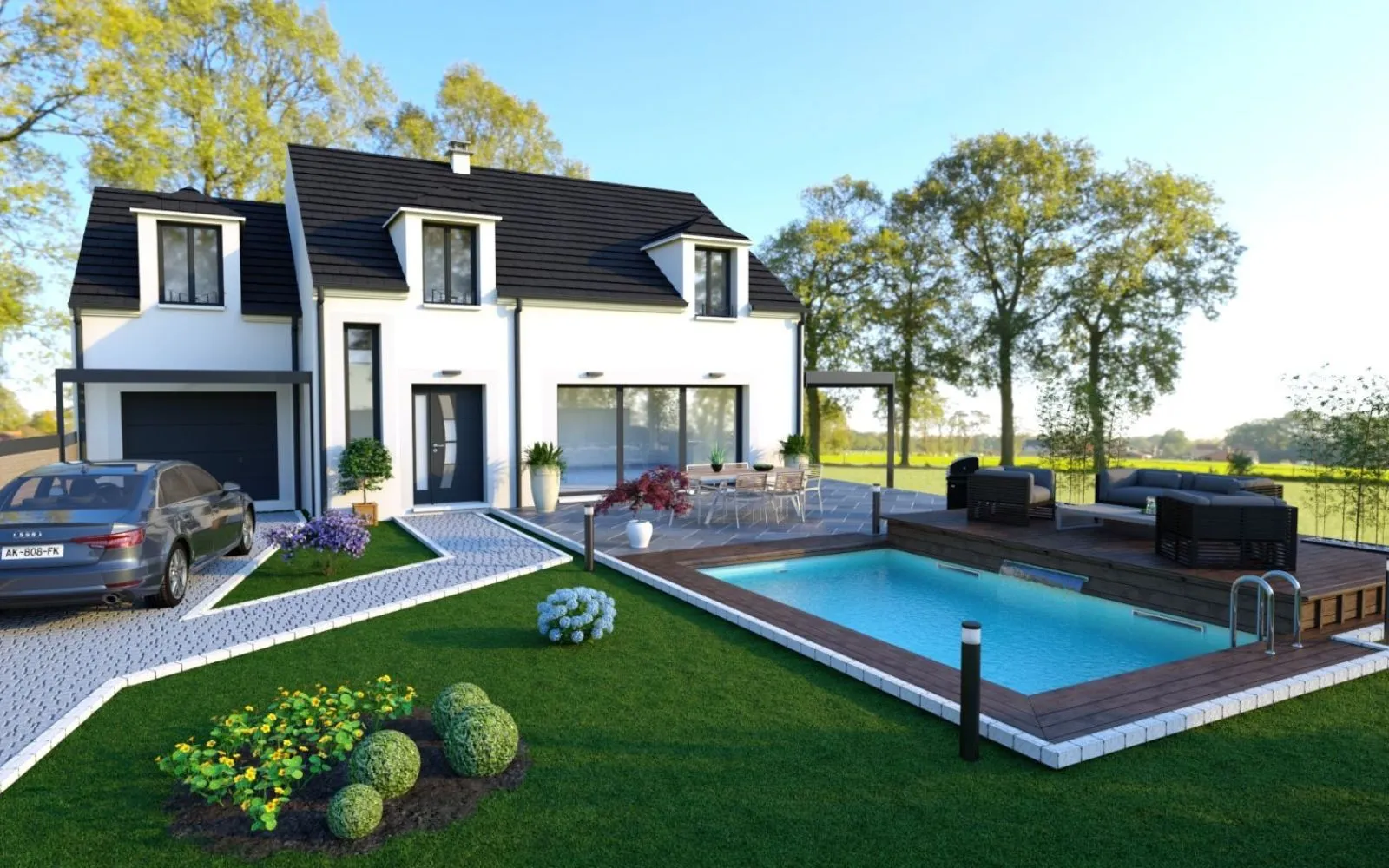 Projet de construction d'une maison 150 m² avec terrain à MAULE (78) à Maule — photo 1