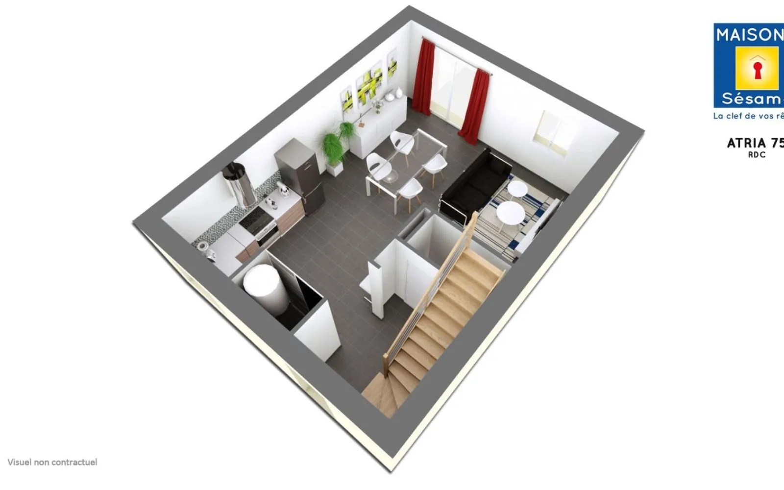Projet de construction d'une maison 73 m² avec terrain à GAMBAIS (78) à Gambais — photo 2