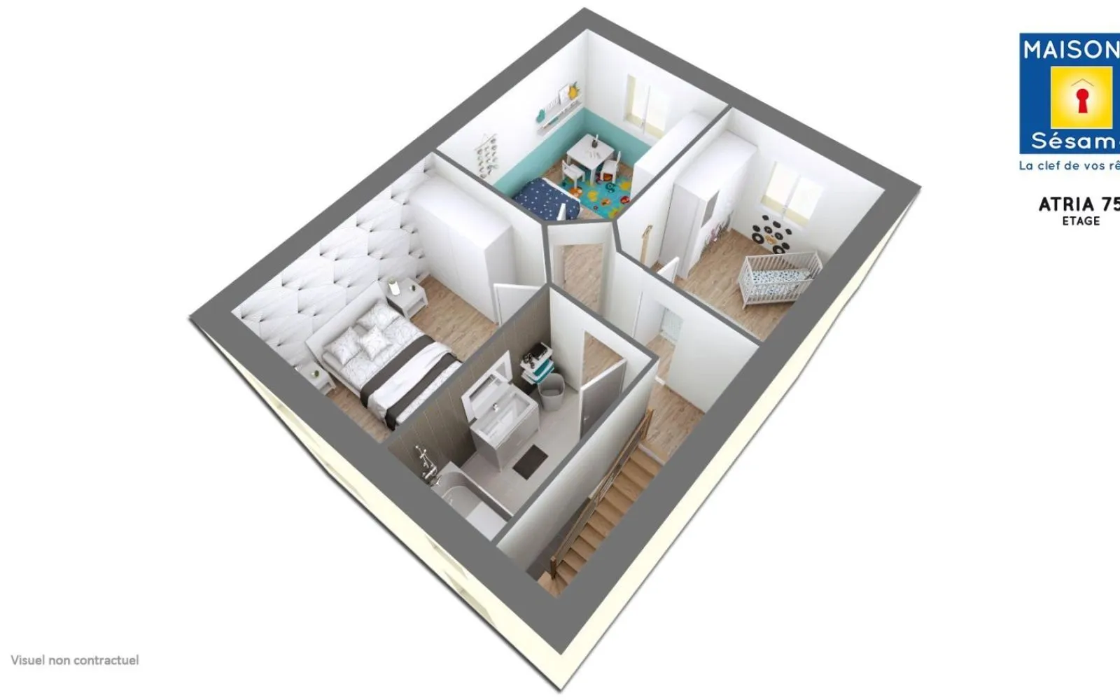 Projet de construction d'une maison 73 m² avec terrain à GAMBAIS (78) à Gambais — photo 3