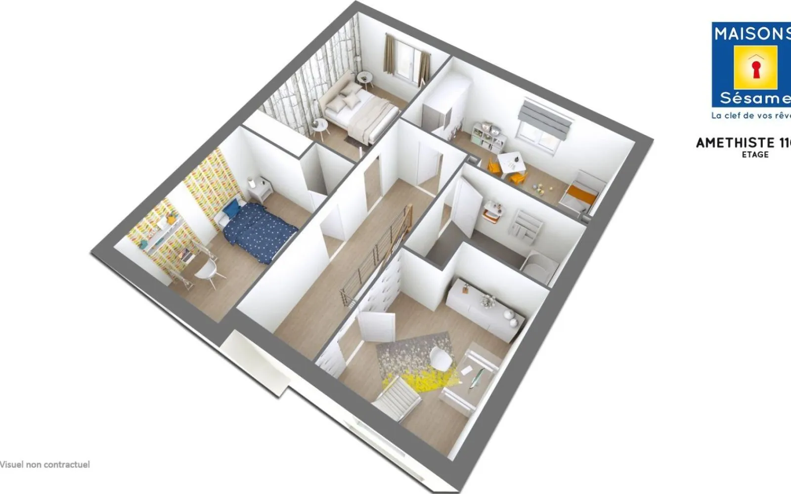 Projet de construction d'une maison 110 m² avec terrain à NOGENT-LE-ROI (28) à Nogent-le-Roi — photo 3