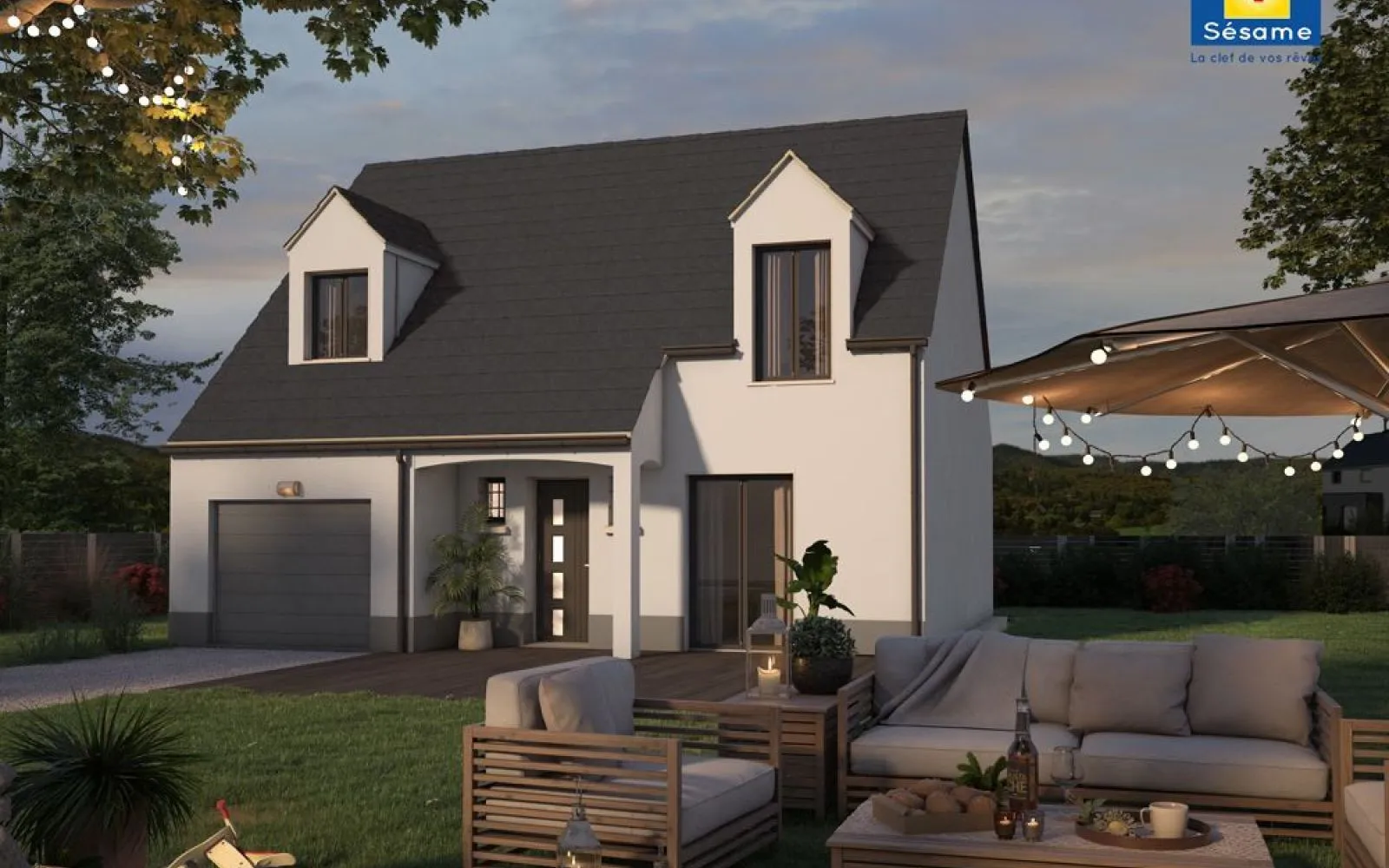 Projet de construction d'une maison 98 m² avec terrain à LA FRETTE-SUR-SEINE (95) à La Frette-sur-Seine — photo 1