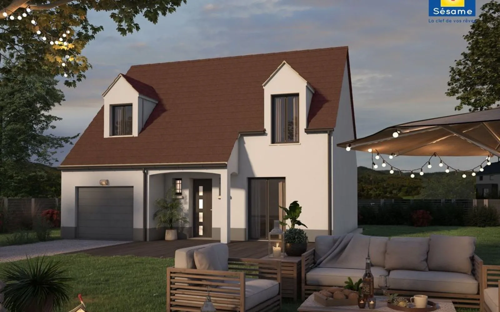 Projet de construction d'une maison 98 m² avec terrain à LA FRETTE-SUR-SEINE (95) à La Frette-sur-Seine — photo 2