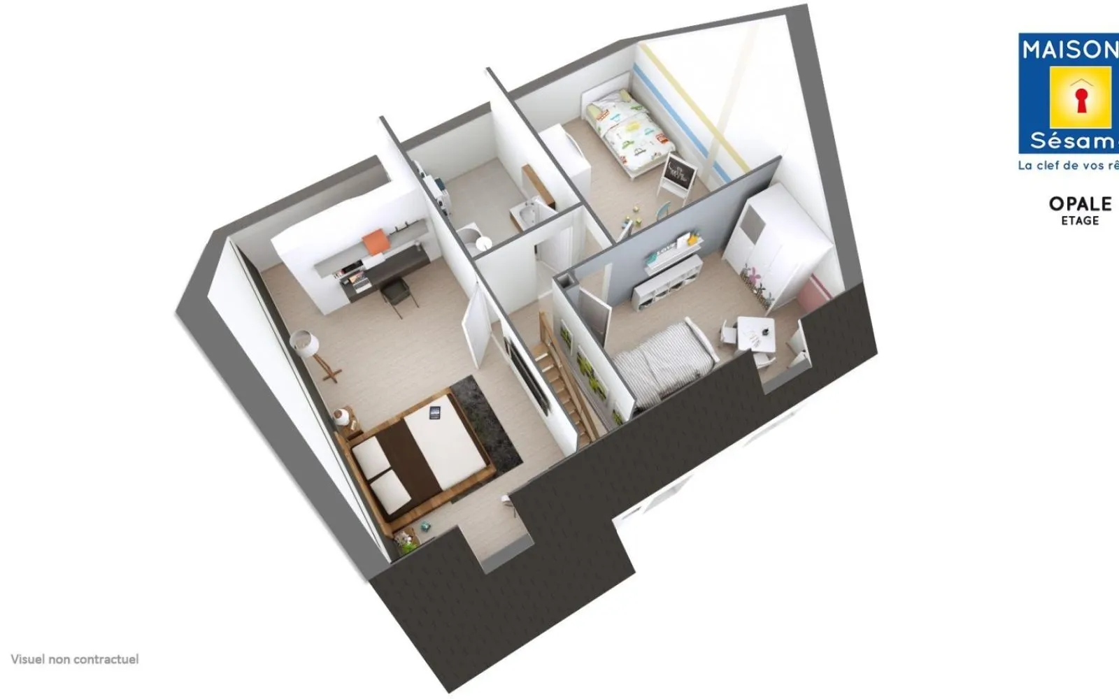Projet de construction d'une maison 90 m² avec terrain à NOGENT-LE-ROI (28) à Nogent-le-Roi — photo 3