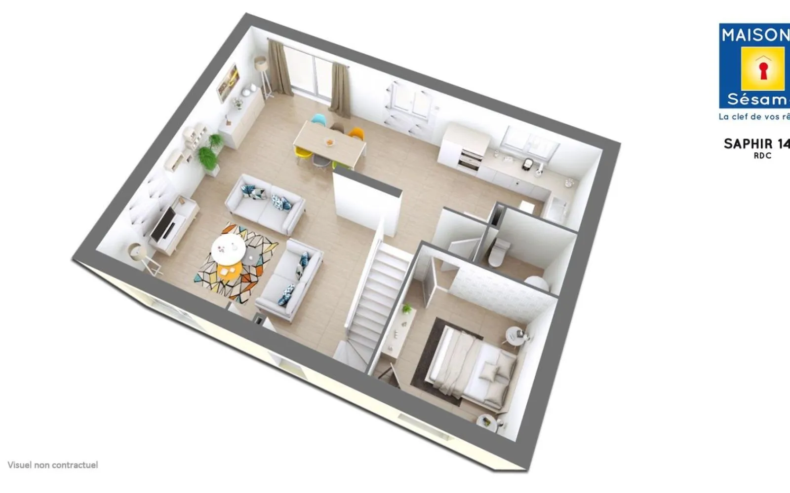 Projet de construction d'une maison 138 m² avec terrain à DAMPMART (77) à Dampmart — photo 2
