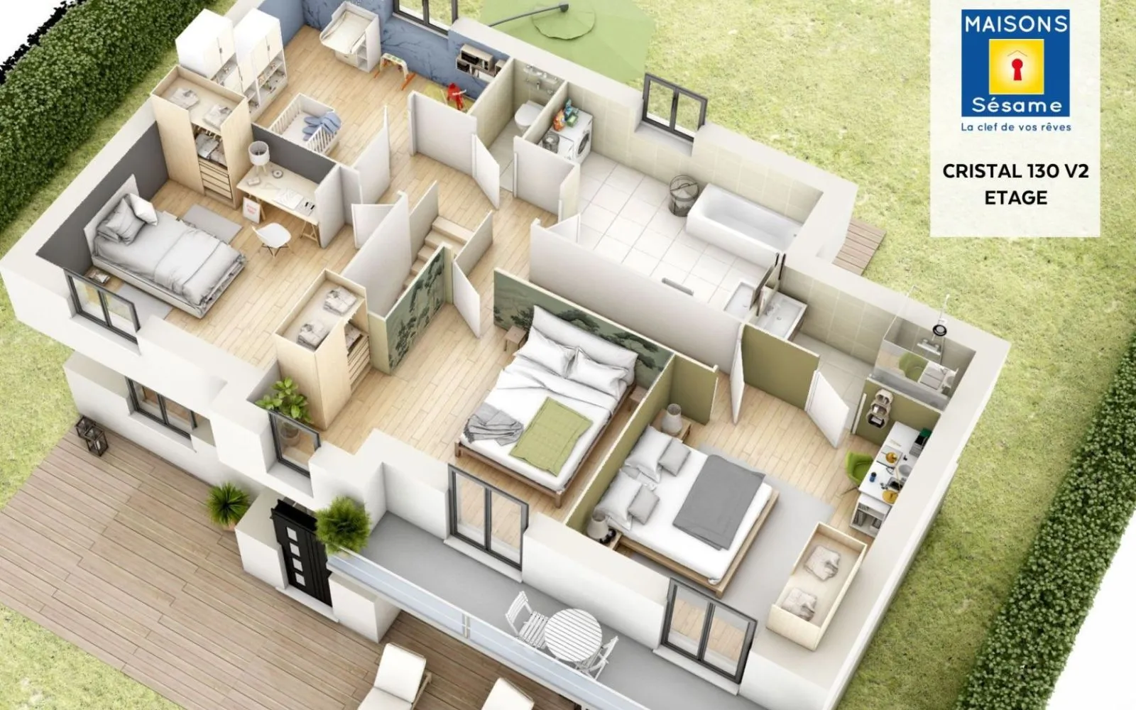 Projet de construction d'une maison 131 m² avec terrain à PALAISEAU (91) à Palaiseau — photo 3