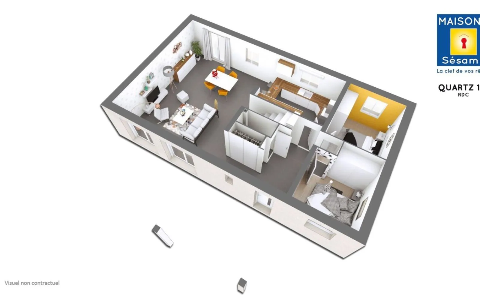 Projet de construction d'une maison 110 m² avec terrain à ORGEVAL (78) à Orgeval — photo 2