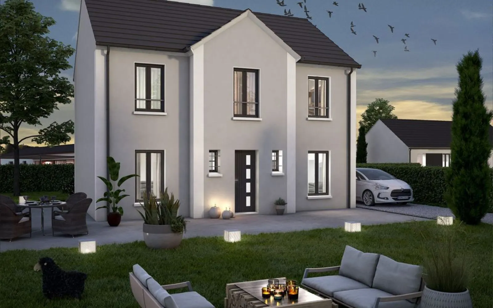 Projet de construction d'une maison 117 m² avec terrain à CHAMBLY (60) à Chambly — photo 1