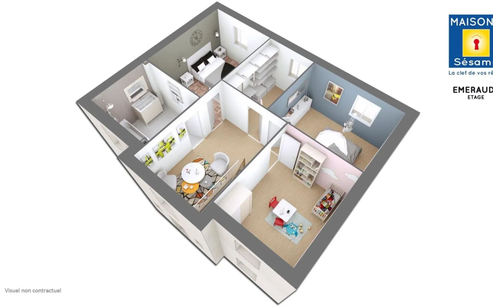 Projet de construction d'une maison 117 m² avec terrain à CHAMBLY (60) à Chambly — photo 3