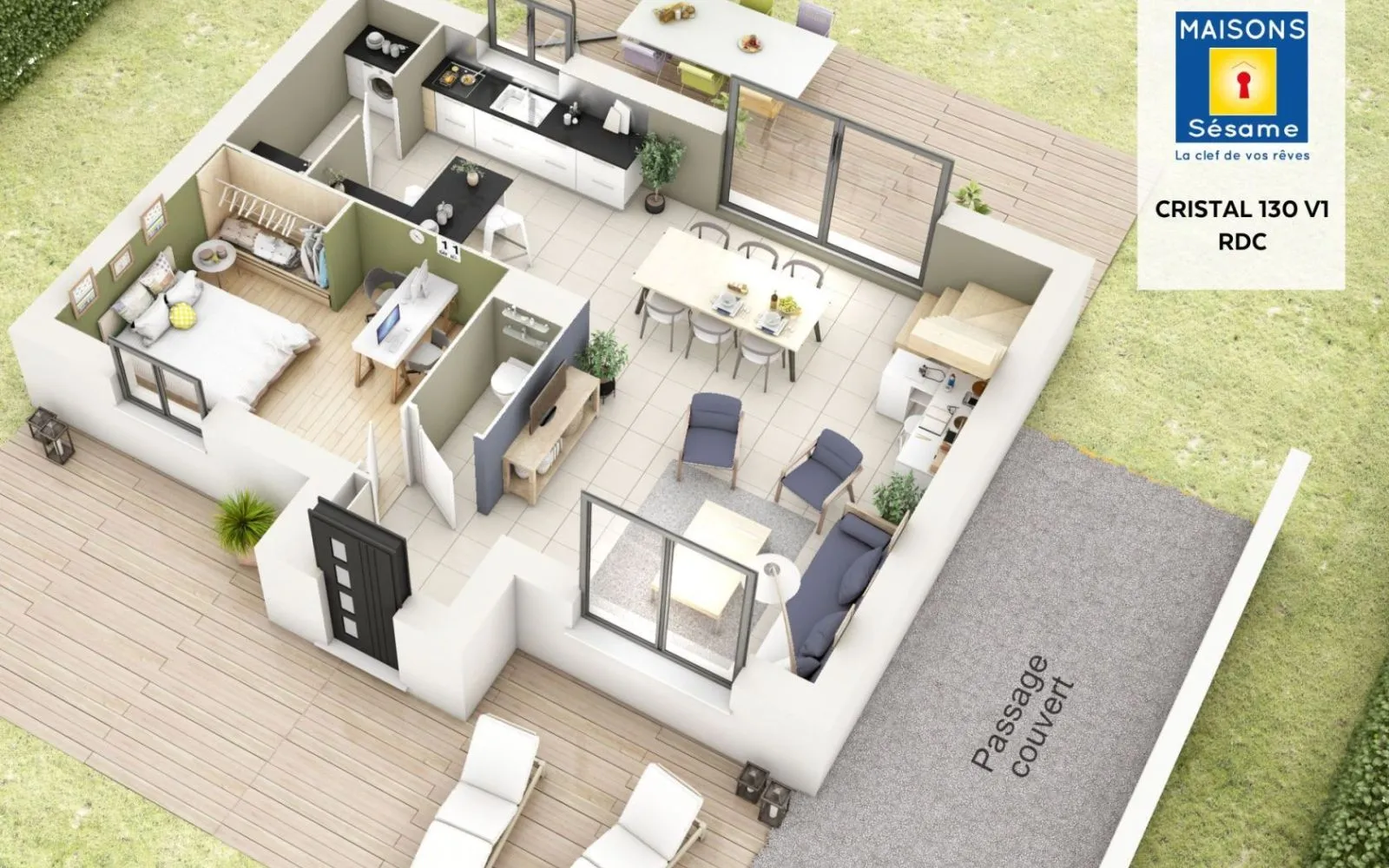 Projet de construction d'une maison 131 m² avec terrain à LA FRETTE-SUR-SEINE (95) à La Frette-sur-Seine — photo 2