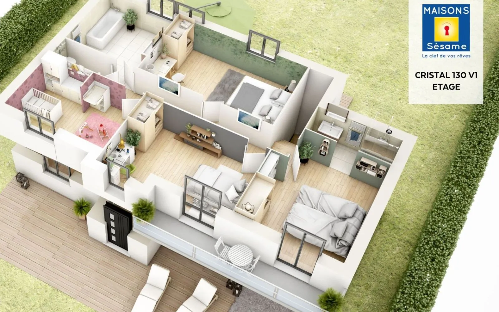 Projet de construction d'une maison 131 m² avec terrain à LA FRETTE-SUR-SEINE (95) à La Frette-sur-Seine — photo 3