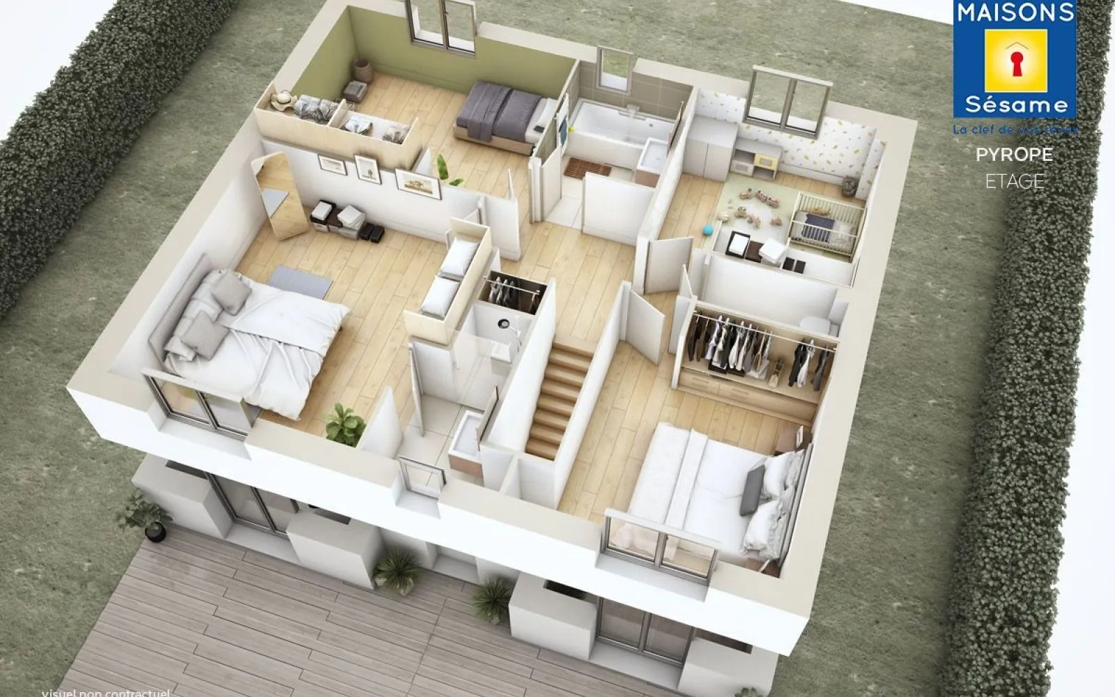 Projet de construction d'une maison 148 m² avec terrain à BORAN-SUR-OISE (60) à Boran-sur-Oise — photo 3