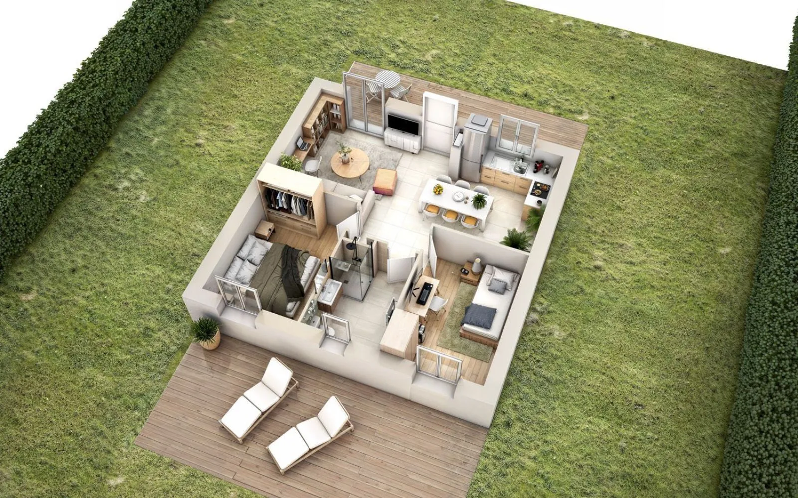 Projet de construction d'une maison 49 m² avec terrain à CORBEIL-ESSONNES (91) à Corbeil-Essonnes — photo 2