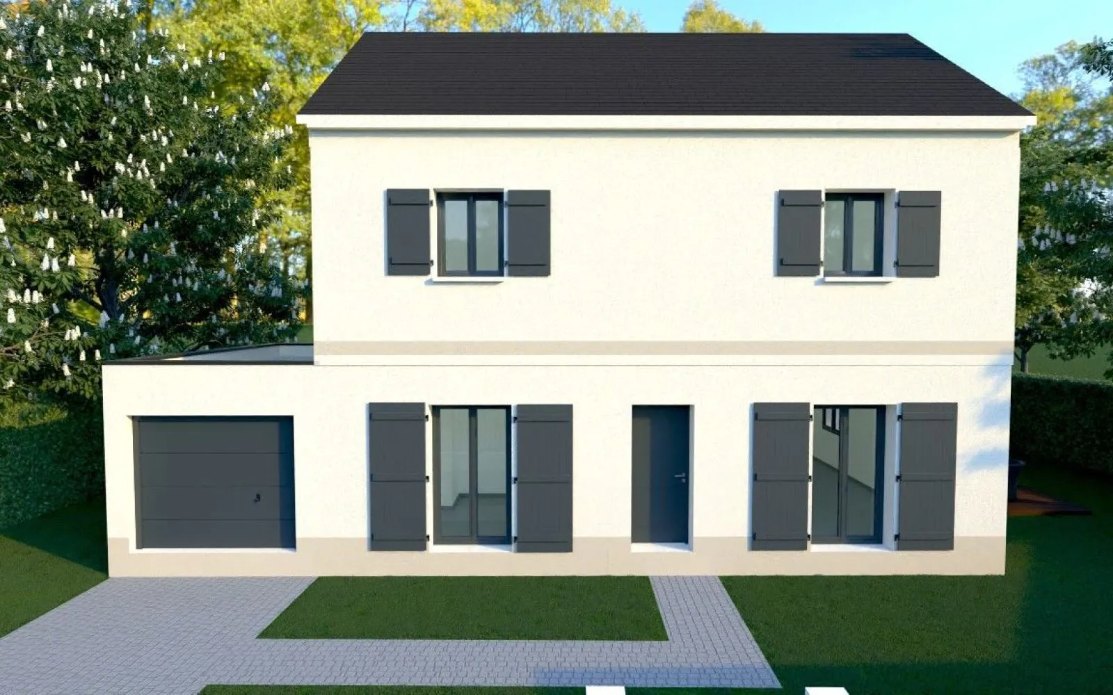 Projet de construction d'une maison 132 m² avec terrain à L'ISLE-ADAM (95) à L'Isle-Adam — photo 1