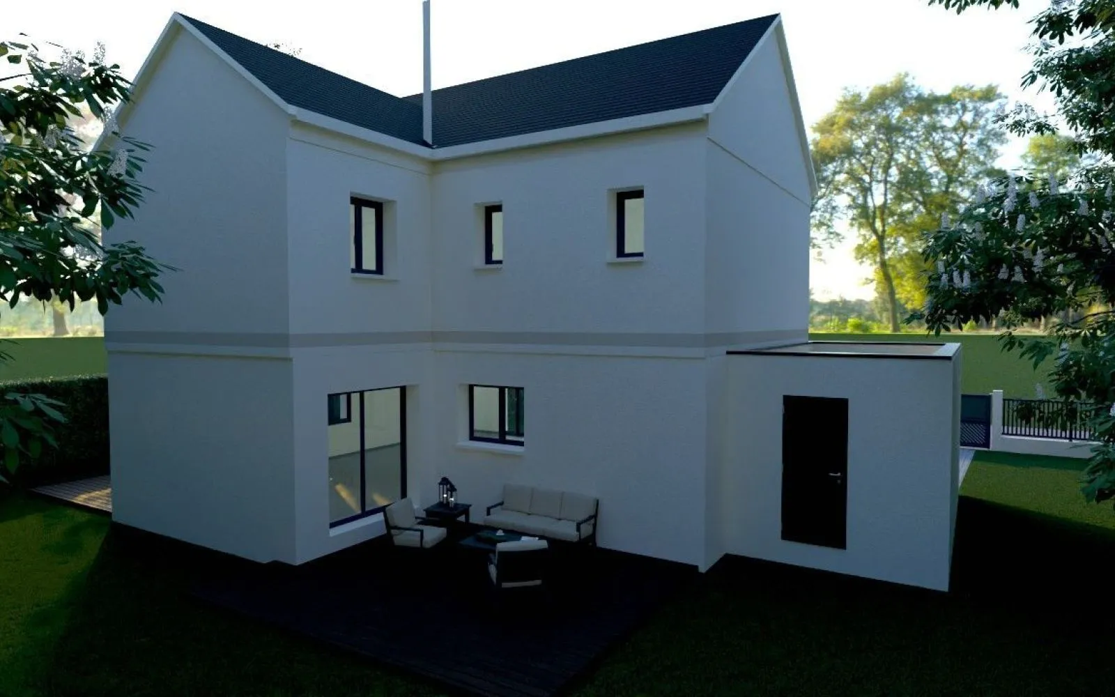 Projet de construction d'une maison 132 m² avec terrain à L'ISLE-ADAM (95) à L'Isle-Adam — photo 2