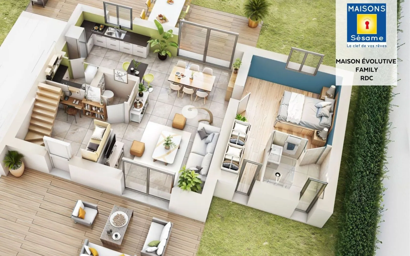 Projet de construction d'une maison 107 m² avec terrain à LES CHAPELLES-BOURBON (77) à Chapelles-Bourbon — photo 2