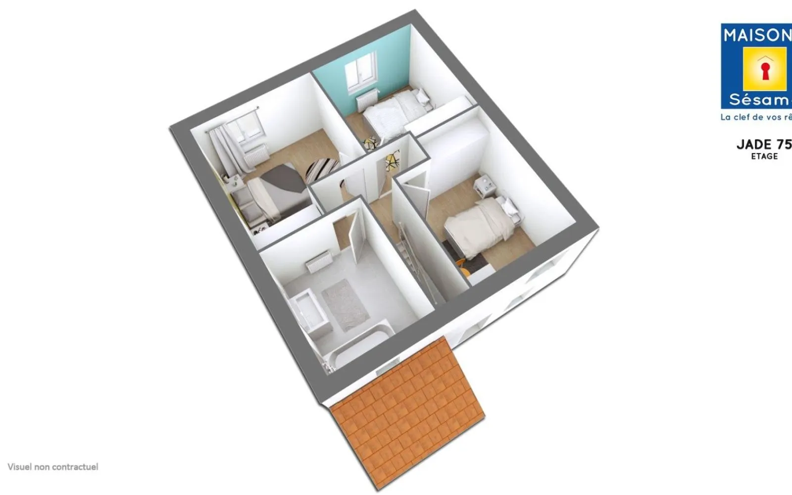 Projet de construction d'une maison 67 m² avec terrain à VILLEMOISSON-SUR-ORGE (91) à Villemoisson-sur-Orge — photo 3