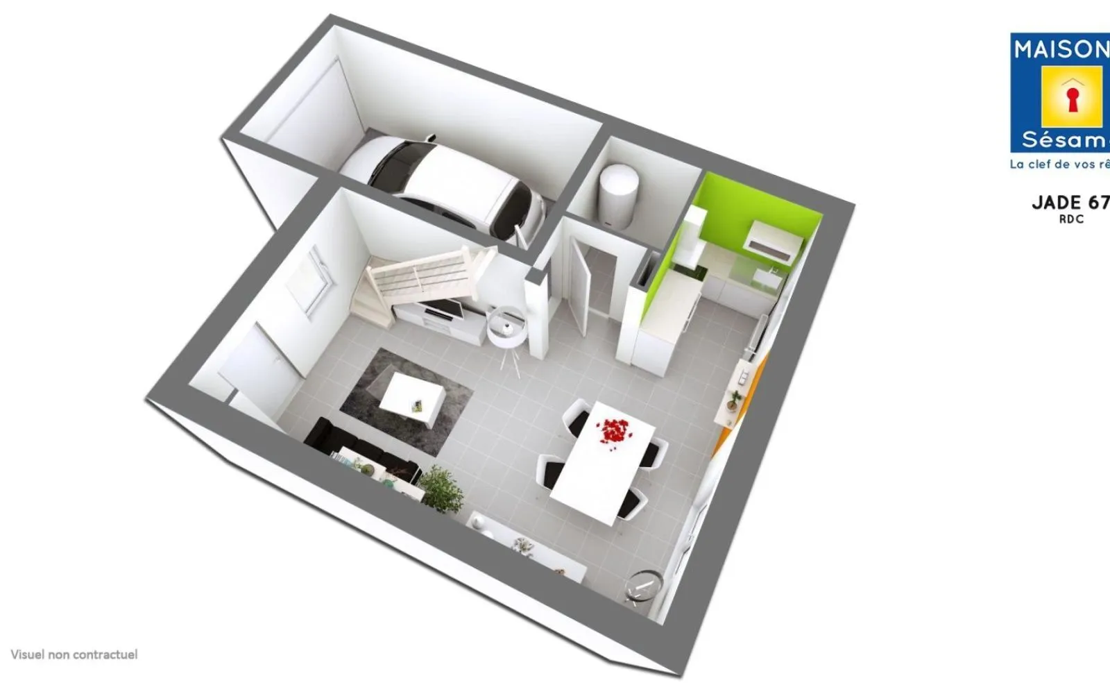 Projet de construction d'une maison 67 m² avec terrain à CRECY-LA-CHAPELLE (77) à Crécy-la-Chapelle — photo 2