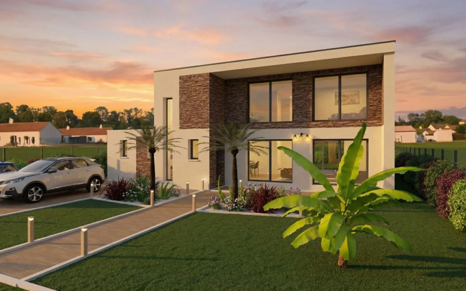 Projet de construction d'une maison 131 m² avec terrain à SAINT-PIERRE-DU-PERRAY (91) à Saint-Pierre-du-Perray — photo 1