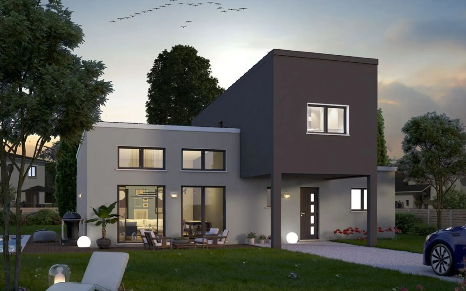 Projet de construction d'une maison 92 m² avec terrain à DAMPMART (77) à Dampmart — photo 1