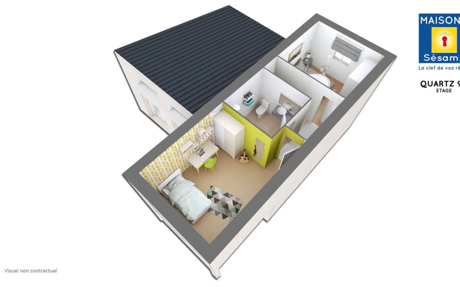 Projet de construction d'une maison 92 m² avec terrain à DAMPMART (77) à Dampmart — photo 3