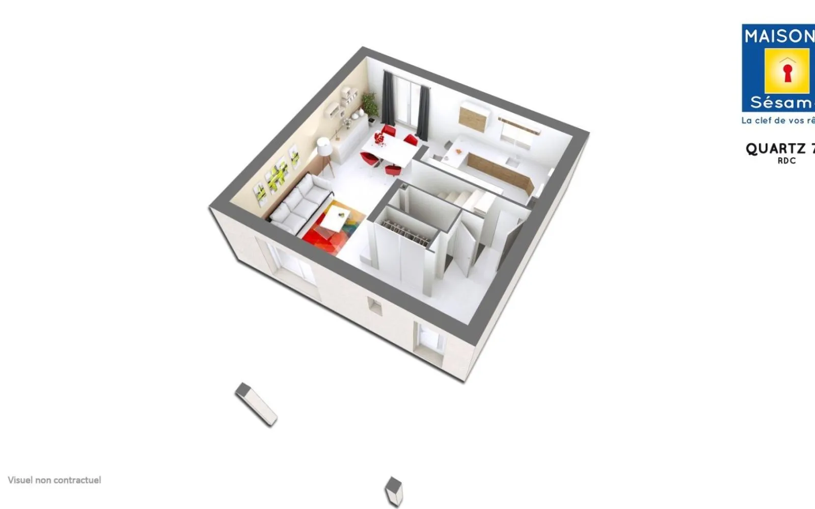 Projet de construction d'une maison 75 m² avec terrain à VILLEMOISSON-SUR-ORGE (91) à Villemoisson-sur-Orge — photo 2