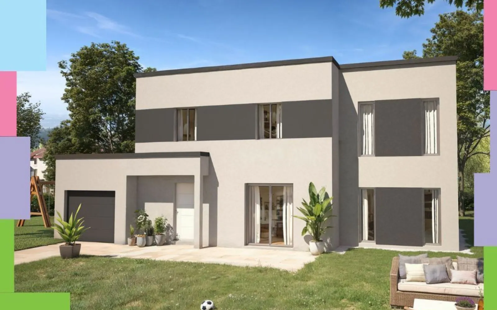 Projet de construction d'une maison 128 m² avec terrain à PALAISEAU (91) à Palaiseau — photo 1