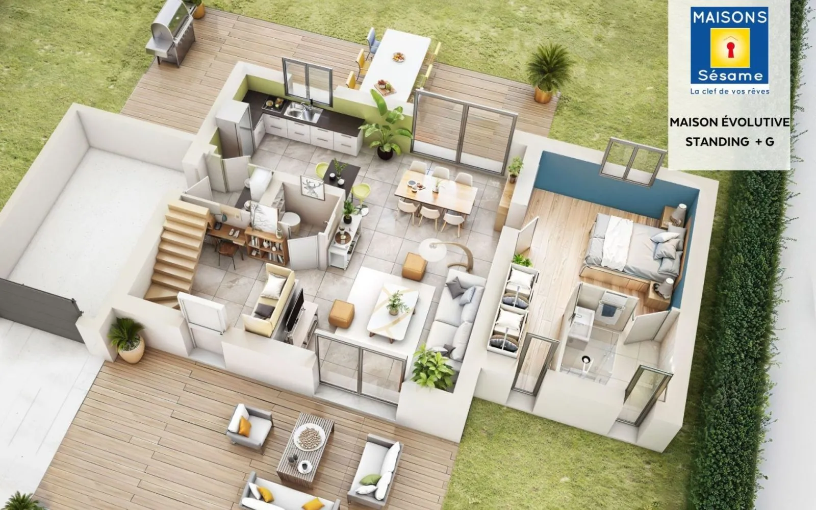 Projet de construction d'une maison 128 m² avec terrain à PALAISEAU (91) à Palaiseau — photo 2