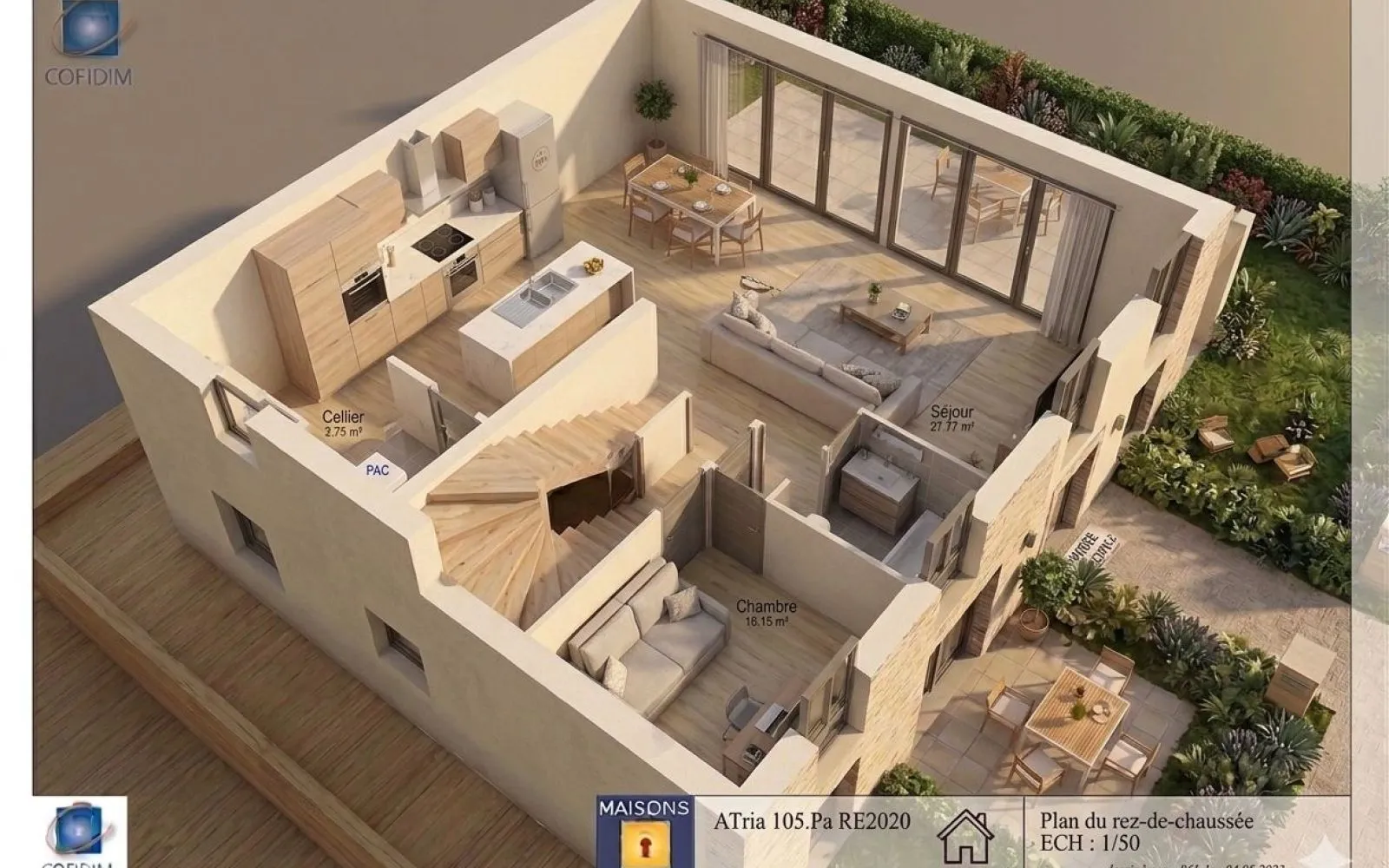 Projet de construction d'une maison 102 m² avec terrain à GRISY-SUISNES (77) à Grisy-Suisnes — photo 2