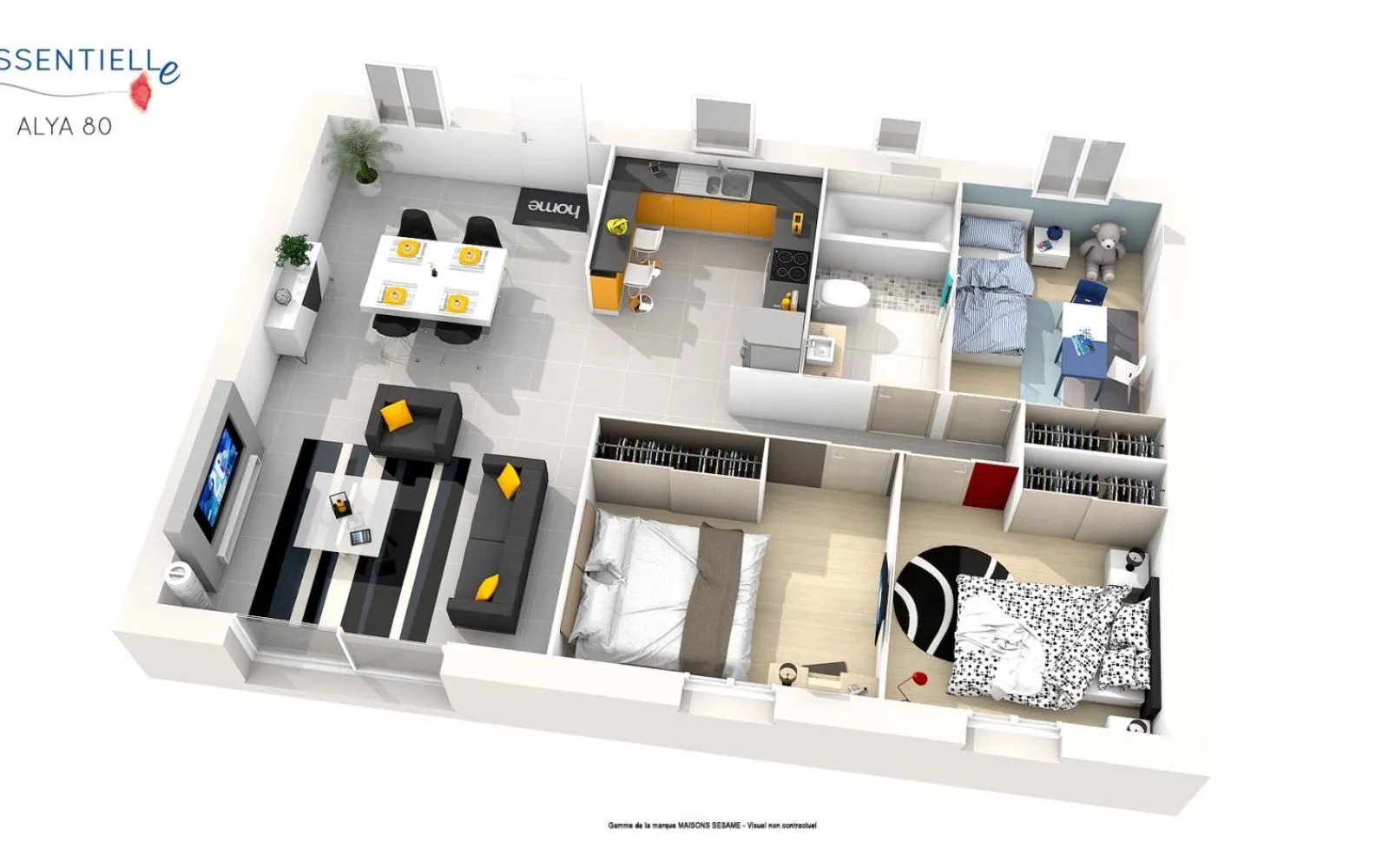 Projet de construction d'une maison 90 m² avec terrain à DAMPMART (77) à Dampmart — photo 2
