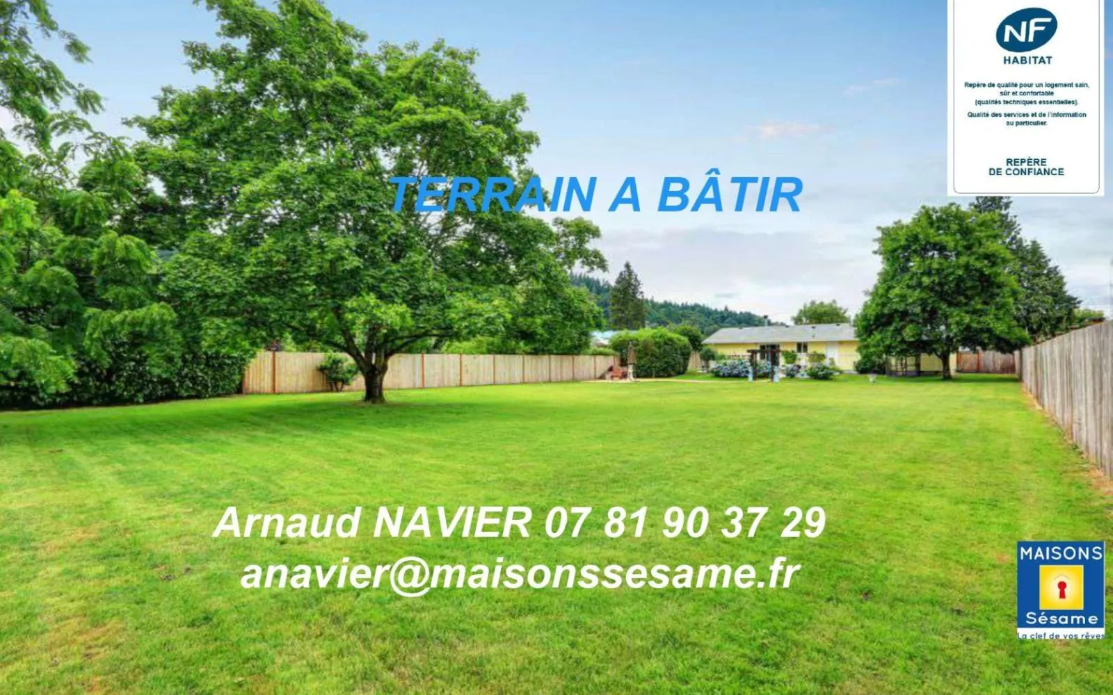 Terrain à bâtir de 700 m² à MEZY-SUR-SEINE (78) à Mézy-sur-Seine — photo 1
