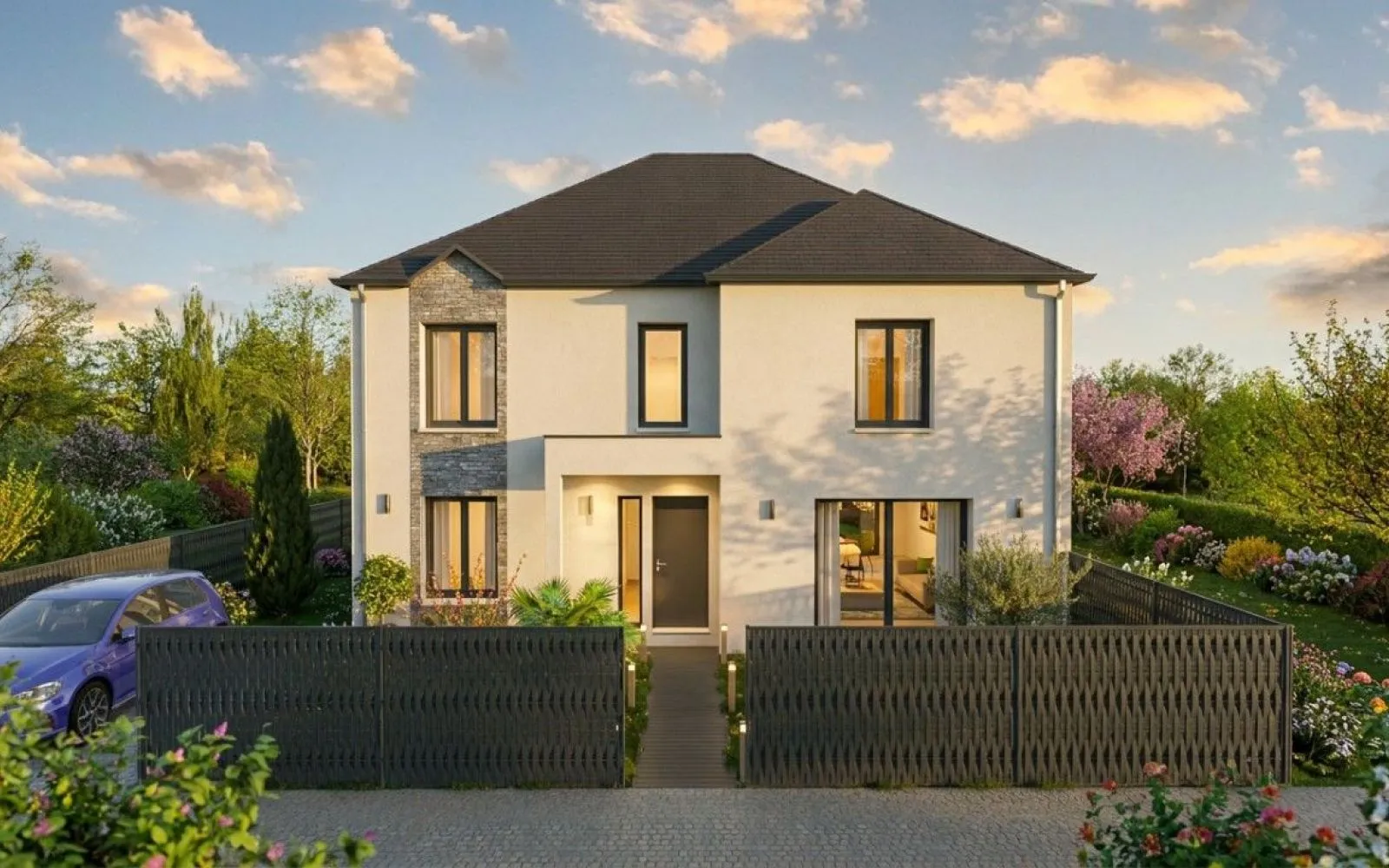 Projet de construction d'une maison 120 m² avec terrain à PONT-SAINTE-MAXENCE (60) à Pont-Sainte-Maxence — photo 1