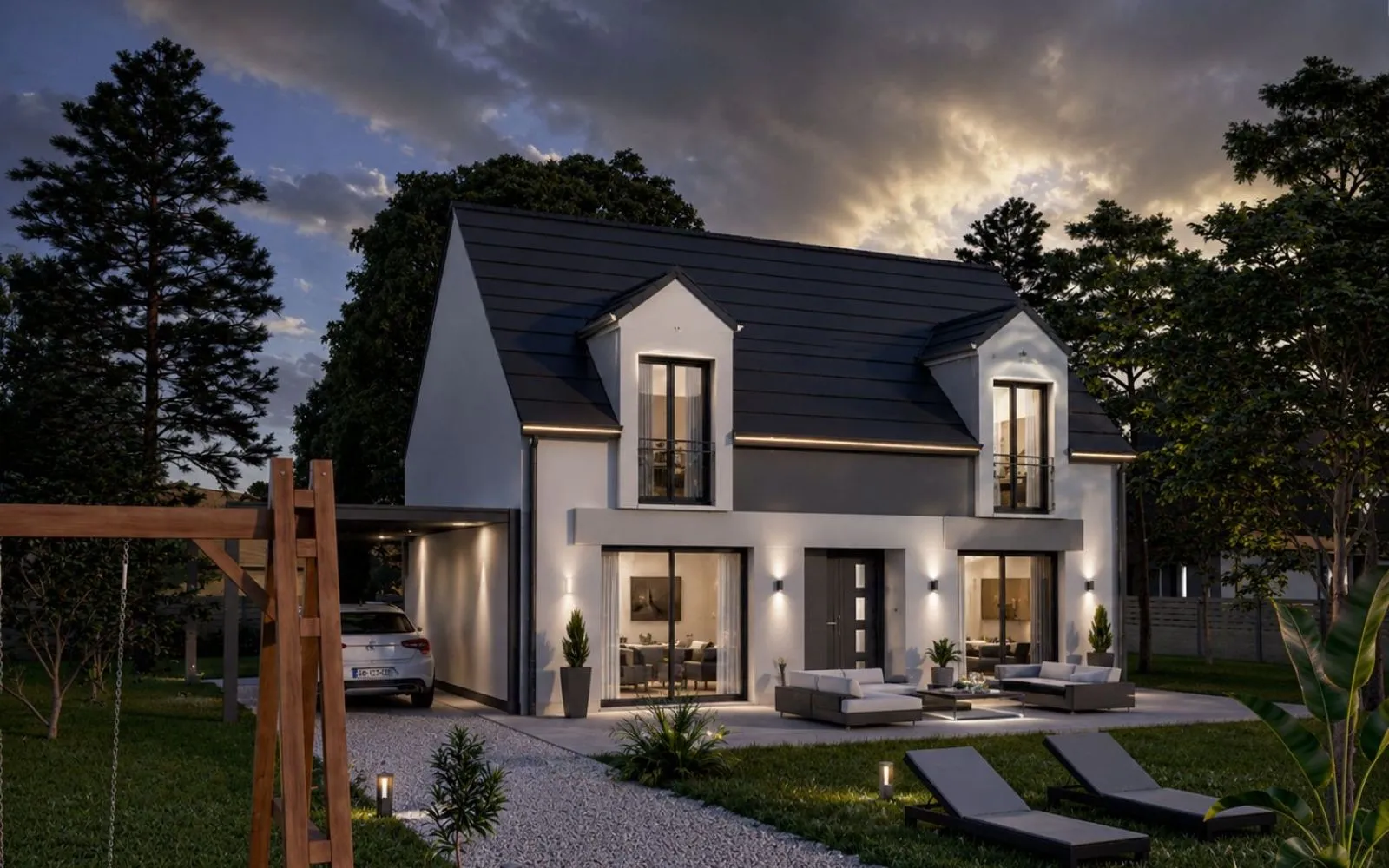 Projet de construction d'une maison 110 m² avec terrain à LA FRETTE-SUR-SEINE (95) à La Frette-sur-Seine — photo 1