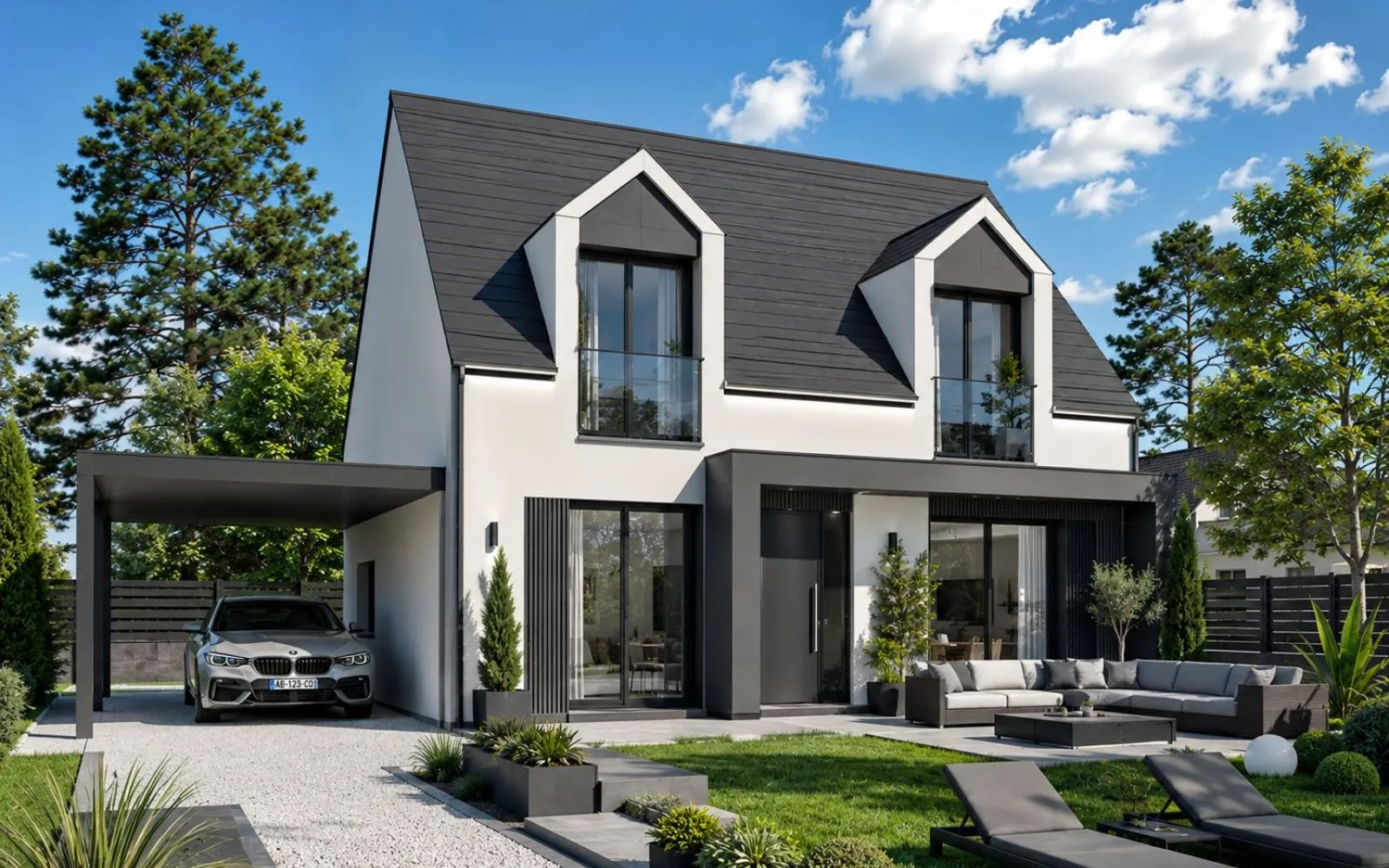 Projet de construction d'une maison 102 m² avec terrain à CORMEILLES-EN-PARISIS (95) à Cormeilles-en-Parisis — photo 1