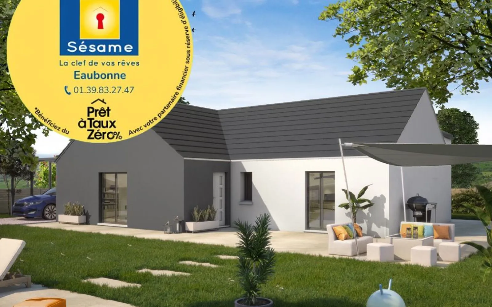 Projet de construction d'une maison 101 m² avec terrain à BEAUMONT-SUR-OISE (95) à Beaumont-sur-Oise — photo 7