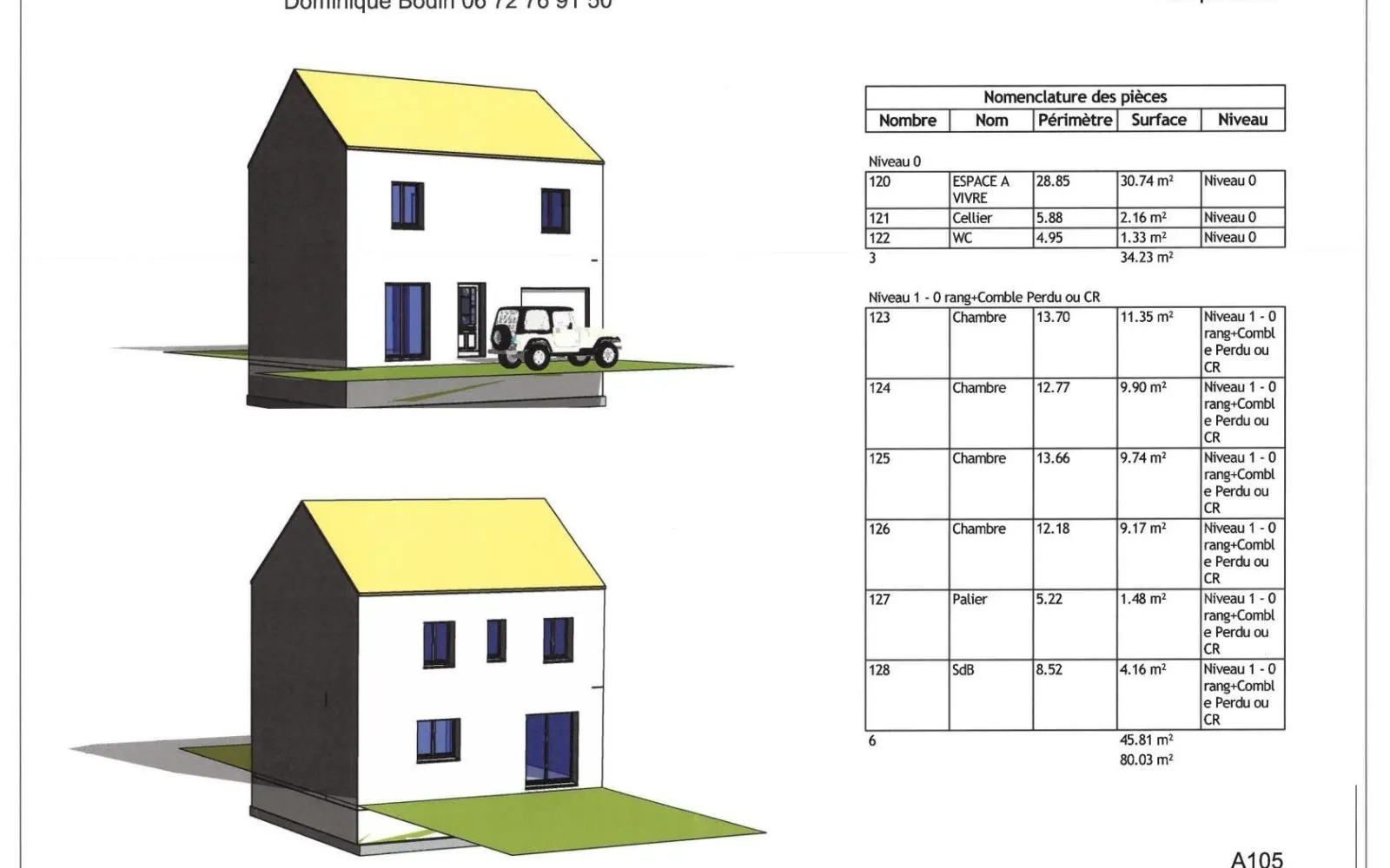 Projet de construction d'une maison 80 m² avec terrain à MANTES-LA-VILLE (78) à Mantes-la-Ville — photo 4