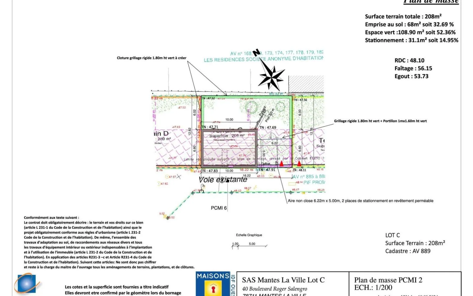 Projet de construction d'une maison 102.56 m² avec terrain à MANTES-LA-VILLE (78) à Mantes-la-Ville — photo 1