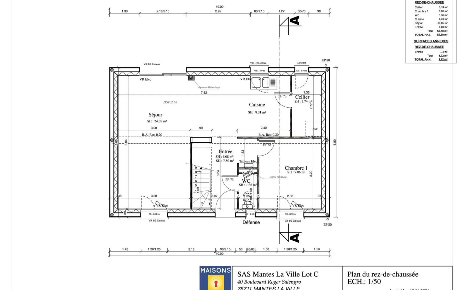 Projet de construction d'une maison 102.56 m² avec terrain à MANTES-LA-VILLE (78) à Mantes-la-Ville — photo 2