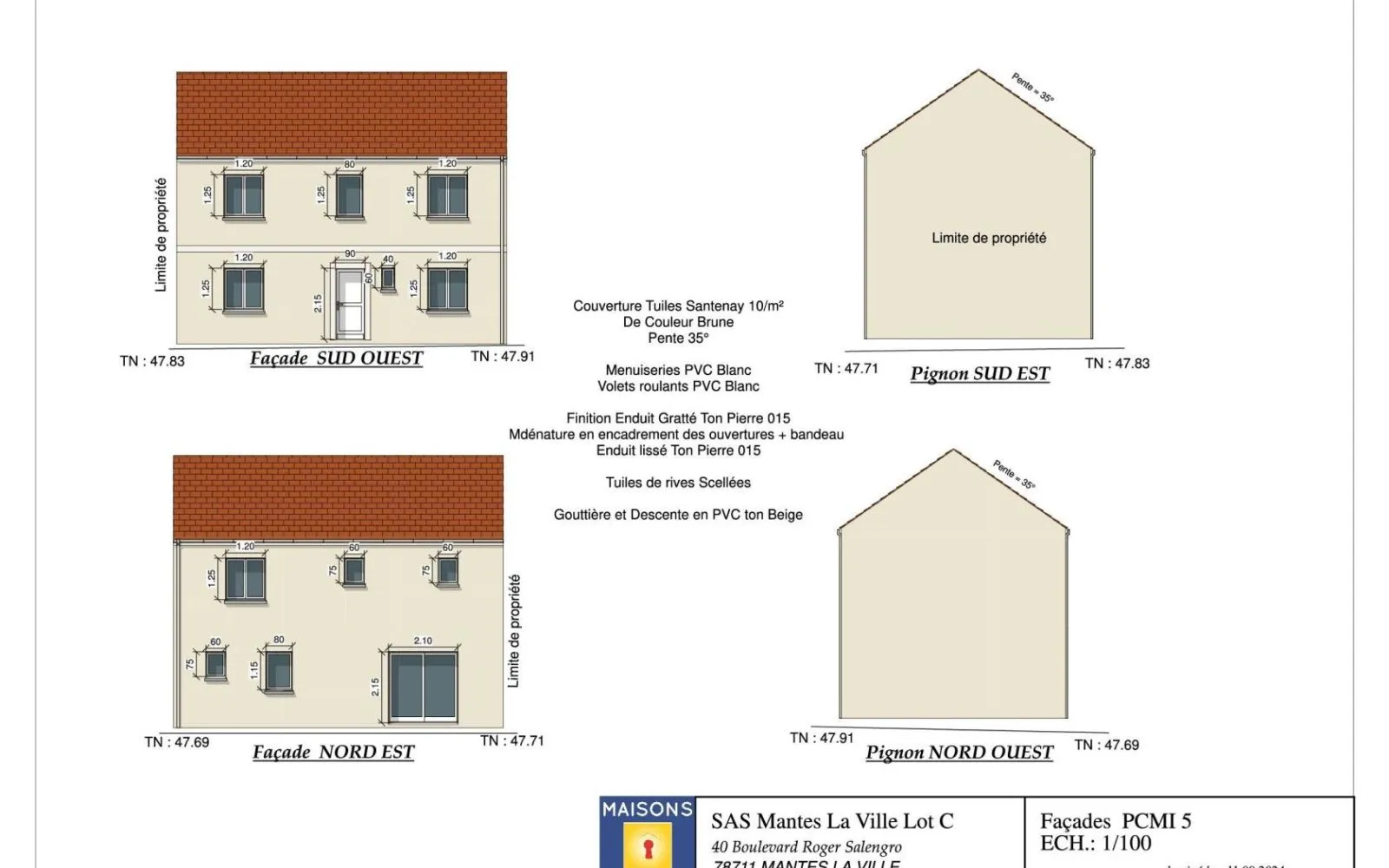 Projet de construction d'une maison 102.56 m² avec terrain à MANTES-LA-VILLE (78) à Mantes-la-Ville — photo 4