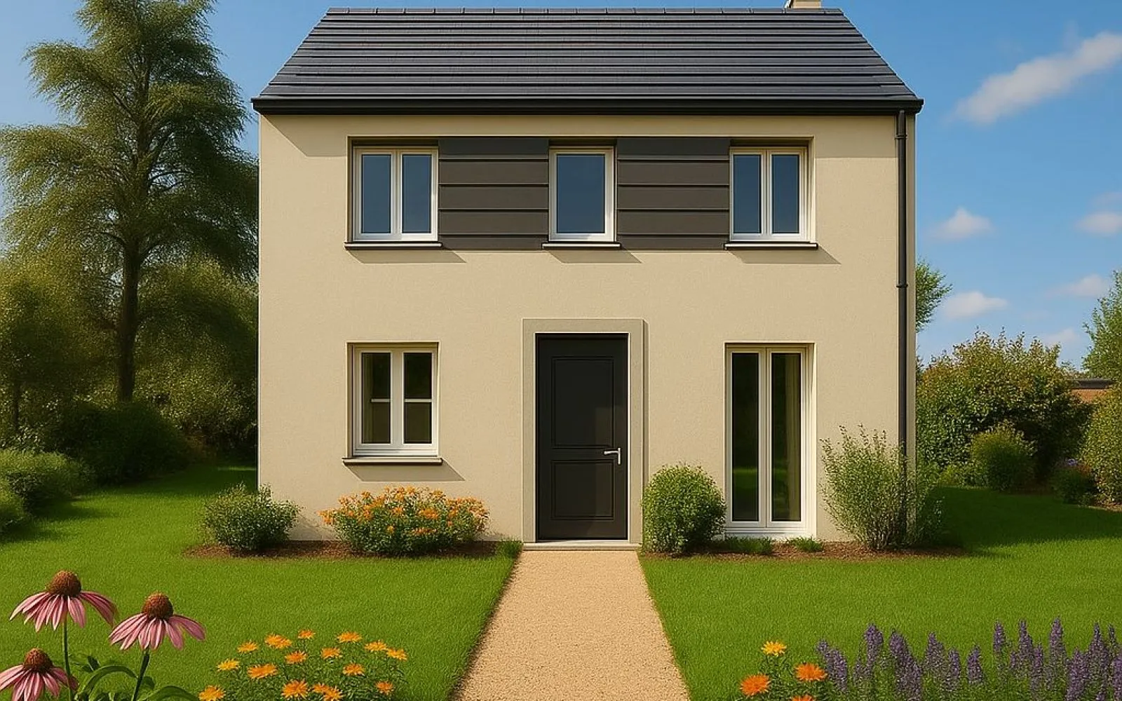 Projet de construction d'une maison 102 m² avec terrain à DAMPMART (77) à Dampmart — photo 2